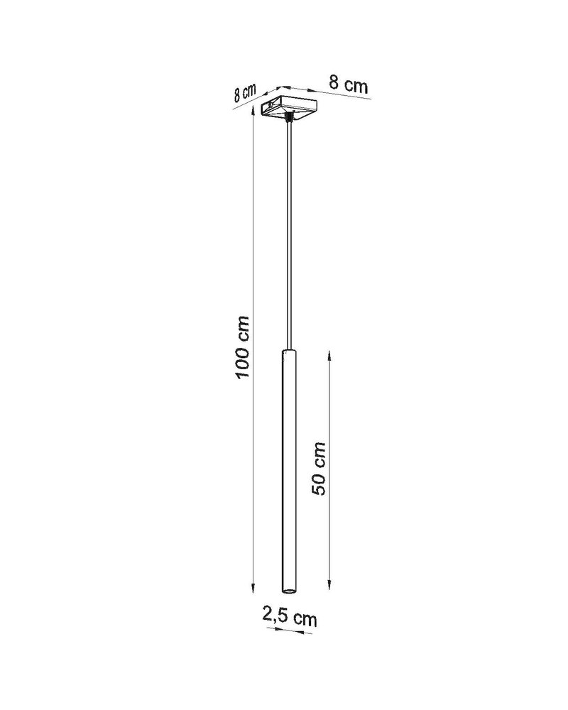 Sollux Lighting LED Hängeleuchte Weiß PASTELO - 1 x G9 Fassung - exkl. LED's Sollux Lighting LED Hängeleuchte Weiß PASTELO - 1 x G9 Fassung - exkl. LED's