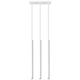 SOLLUX Lighting Group LED Hängeleuchte Weiß PASTELO - 3 x G9 Fassung - exkl. LED's