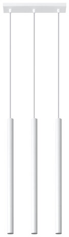 Sollux Lighting LED Hängeleuchte Weiß PASTELO - 3 x G9 Fassung - exkl. LED's