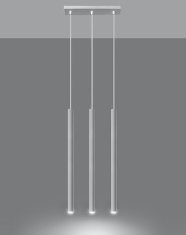 SOLLUX Lighting Group LED Hängeleuchte Weiß PASTELO - 3 x G9 Fassung - exkl. LED's SOLLUX Lighting Group LED Hängeleuchte Weiß PASTELO - 3 x G9 Fassung - exkl. LED's