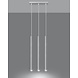 Sollux Lighting LED Hängeleuchte Weiß PASTELO - 3 x G9 Fassung - exkl. LED's