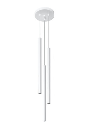 Sollux Lighting LED Hängeleuchte Weiß PASTELO - 3 x G9 Fassung - exkl. LED's