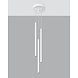 Sollux Lighting LED Hängeleuchte Weiß PASTELO - 3 x G9 Fassung - exkl. LED's
