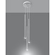 Sollux Lighting LED Hängeleuchte Weiß PASTELO - 3 x G9 Fassung - exkl. LED's