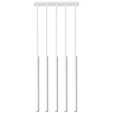 Sollux Lighting LED Hängeleuchte Weiß PASTELO - 5 x G9 Fassung - exkl. LED's
