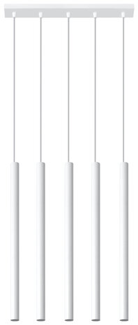 SOLLUX Lighting Group LED Hängeleuchte Weiß PASTELO - 5 x G9 Fassung - exkl. LED's SOLLUX Lighting Group LED Hängeleuchte Weiß PASTELO - 5 x G9 Fassung - exkl. LED's