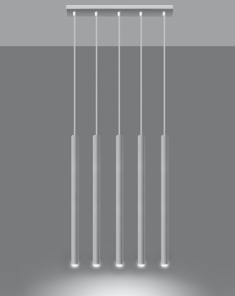 SOLLUX Lighting Group LED Hängeleuchte Weiß PASTELO - 5 x G9 Fassung - exkl. LED's SOLLUX Lighting Group LED Hängeleuchte Weiß PASTELO - 5 x G9 Fassung - exkl. LED's