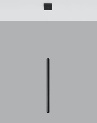 Sollux Lighting LED Hängeleuchte Schwarz PASTELO - 1 x G9 Fassung - exkl. LED's