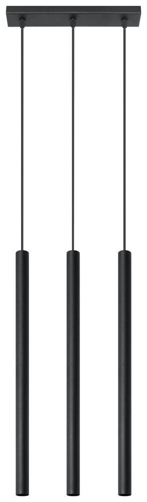 Sollux Lighting LED Hängeleuchte Schwarz PASTELO - 3 x G9 Fassung - exkl. LED's