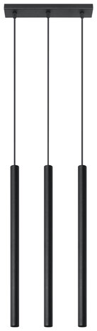 Sollux Lighting LED Hängeleuchte Schwarz PASTELO - 3 x G9 Fassung - exkl. LED's