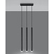 Sollux Lighting LED Hängeleuchte Schwarz PASTELO - 3 x G9 Fassung - exkl. LED's