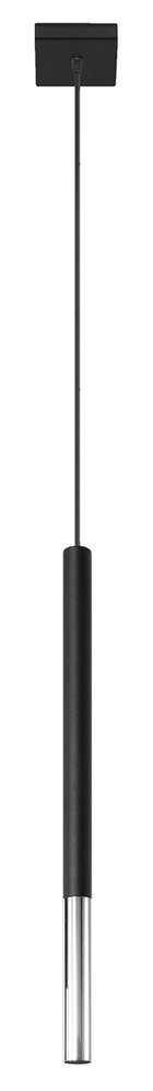 Sollux Lighting LED Hängeleuchte Schwarz Chrom MOZAICA - 1 x G9 Fassung - exkl. LED's Sollux Lighting LED Hängeleuchte Schwarz Chrom MOZAICA - 1 x G9 Fassung - exkl. LED's