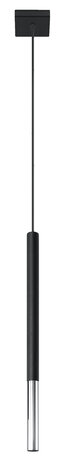 Sollux Lighting LED Hängeleuchte Schwarz Chrom MOZAICA - 1 x G9 Fassung - exkl. LED's Sollux Lighting LED Hängeleuchte Schwarz Chrom MOZAICA - 1 x G9 Fassung - exkl. LED's