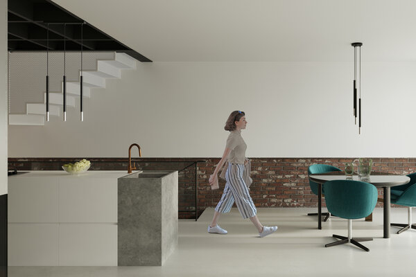 Sollux Lighting LED Hängeleuchte Schwarz Chrom MOZAICA - 3 x G9 Fassung - exkl. LED's