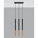 Sollux Lighting LED Hängeleuchte Schwarz Kupfer MOZAICA - 3 x G9 Fassung - exkl. LED's