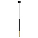 Sollux Lighting LED Hängeleuchte Schwarz Gold MOZAICA - 1 x G9 Fassung - exkl. LED's