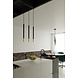 Sollux Lighting LED Hängeleuchte Schwarz Gold MOZAICA - 1 x G9 Fassung - exkl. LED's