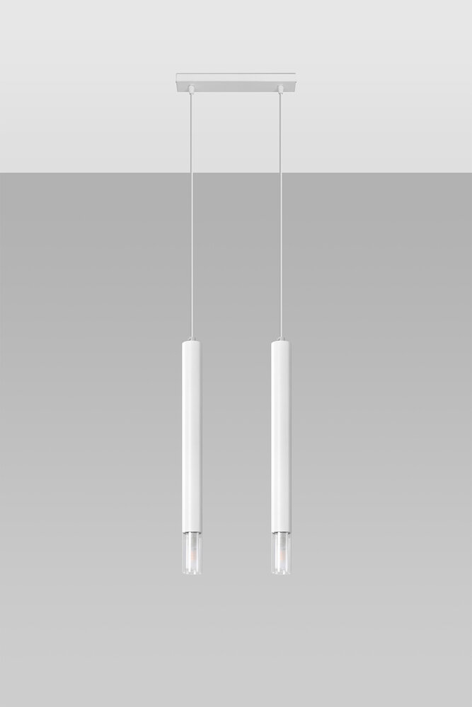 Sollux Lighting LED Hängeleuchte Weiß WEZYR - 2 x G9 Fassung - exkl. LED's