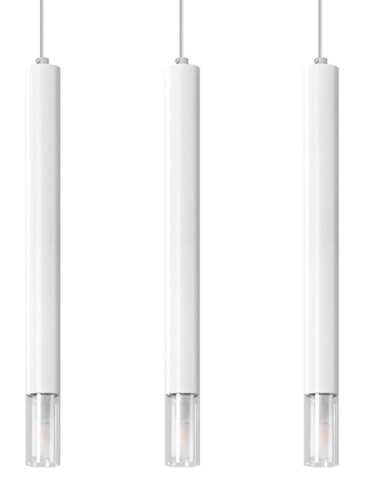 Sollux Lighting LED Hängeleuchte Weiß WEZYR - 3 x G9 Fassung - exkl. LED's
