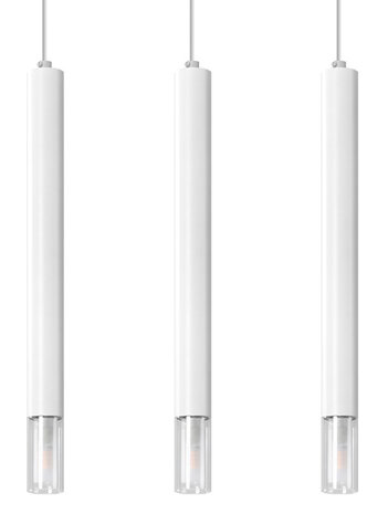 Sollux Lighting LED Hängeleuchte Weiß WEZYR - 3 x G9 Fassung - exkl. LED's