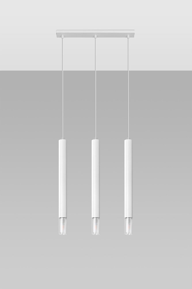 Sollux Lighting LED Hängeleuchte Weiß WEZYR - 3 x G9 Fassung - exkl. LED's
