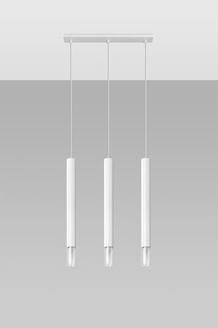 Sollux Lighting LED Hängeleuchte Weiß WEZYR - 3 x G9 Fassung - exkl. LED's