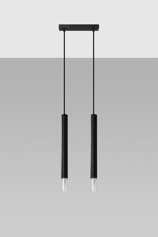 Sollux Lighting LED Hängeleuchte Schwarz WEZYR - 1 x G9 Fassung - exkl. LED's Sollux Lighting LED Hängeleuchte Schwarz WEZYR - 1 x G9 Fassung - exkl. LED's