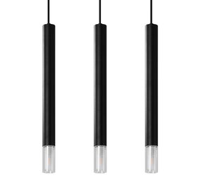 Sollux Lighting LED Hängeleuchte Schwarz WEZYR - 1 x G9 Fassung - exkl. LED's