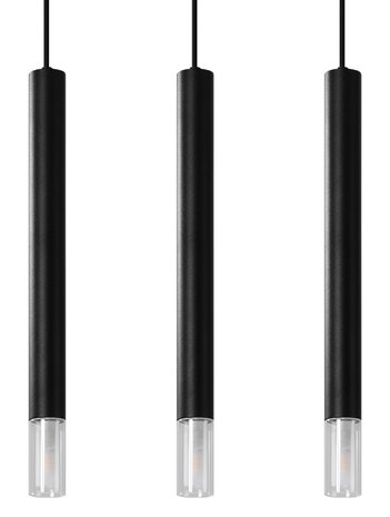 Sollux Lighting LED Hängeleuchte Schwarz WEZYR - 1 x G9 Fassung - exkl. LED's