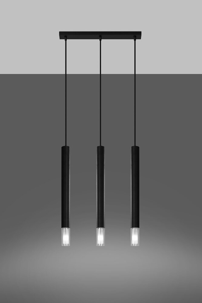 Sollux Lighting LED Hängeleuchte Schwarz WEZYR - 1 x G9 Fassung - exkl. LED's