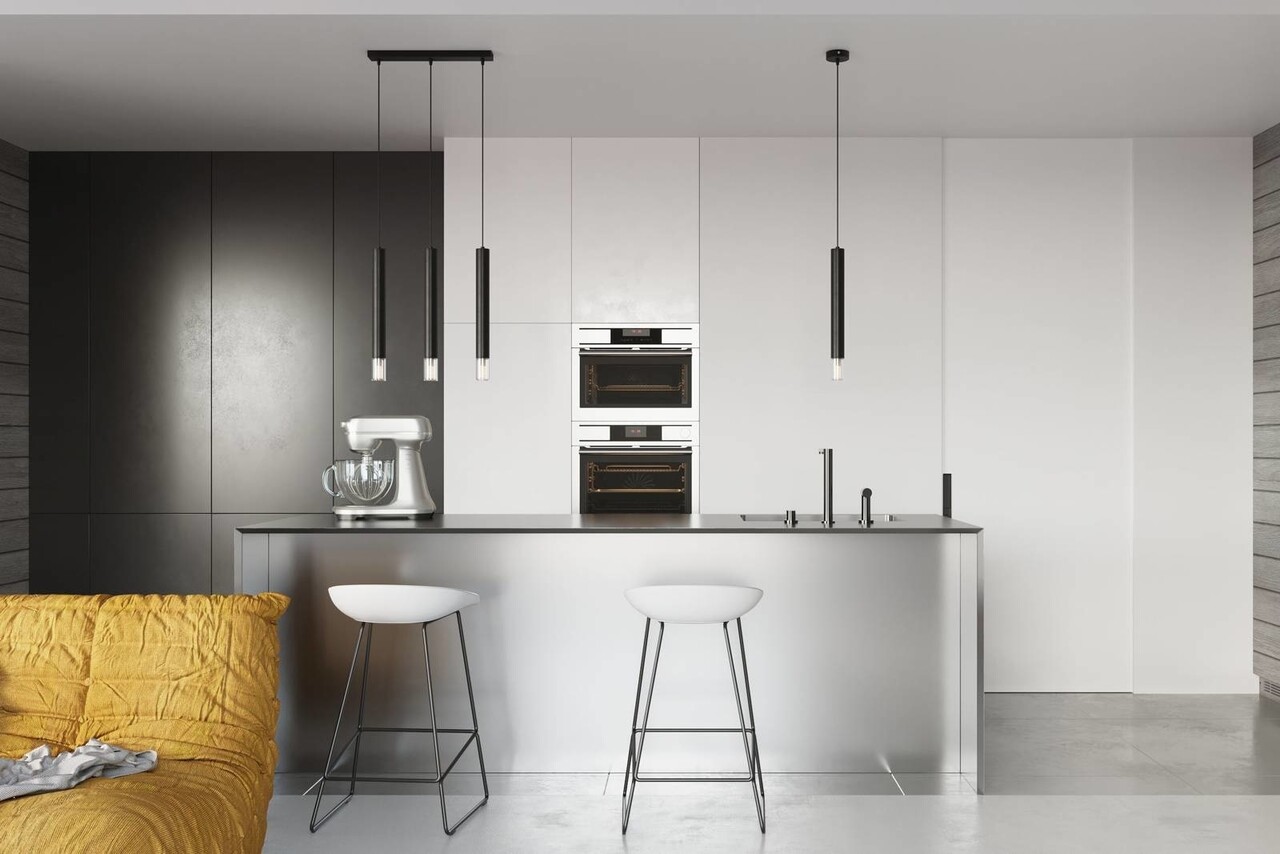 Sollux Lighting LED Hängeleuchte Schwarz WEZYR - 1 x G9 Fassung - exkl. LED's