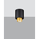 Sollux Lighting LED Deckenspot Schwarz NESI - 1 x GU10 Fassung - exkl. LED's