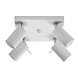 LED Deckenspot Weiß RING - 4 x GU10 Fassung - exkl. LED's LED Deckenspot Weiß RING - 4 x GU10 Fassung - exkl. LED's