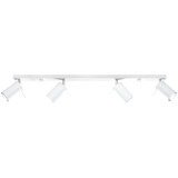 SOLLUX Lighting Group LED Deckenspot Weiß RING - 4 x GU10 Fassung - exkl. LED's