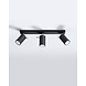Sollux Lighting LED Deckenspot Schwarz RING - 3 x GU10 Fassung - exkl. LED's Sollux Lighting LED Deckenspot Schwarz RING - 3 x GU10 Fassung - exkl. LED's