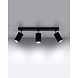 Sollux Lighting LED Deckenspot Schwarz RING - 3 x GU10 Fassung - exkl. LED's Sollux Lighting LED Deckenspot Schwarz RING - 3 x GU10 Fassung - exkl. LED's