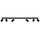 LED Deckenspot Schwarz RING - 6 x GU10 Fassung - exkl. LED's LED Deckenspot Schwarz RING - 6 x GU10 Fassung - exkl. LED's