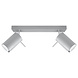 LED Deckenspot Grau RING - 2 x GU10 Fassung - exkl. LED's LED Deckenspot Grau RING - 2 x GU10 Fassung - exkl. LED's