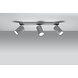 LED Deckenspot Grau RING - 3 x GU10 Fassung - exkl. LED's LED Deckenspot Grau RING - 3 x GU10 Fassung - exkl. LED's