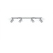 LED Deckenspot Grau RING - 4 x GU10 Fassung - exkl. LED's LED Deckenspot Grau RING - 4 x GU10 Fassung - exkl. LED's