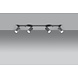 LED Deckenspot Grau RING - 4 x GU10 Fassung - exkl. LED's LED Deckenspot Grau RING - 4 x GU10 Fassung - exkl. LED's