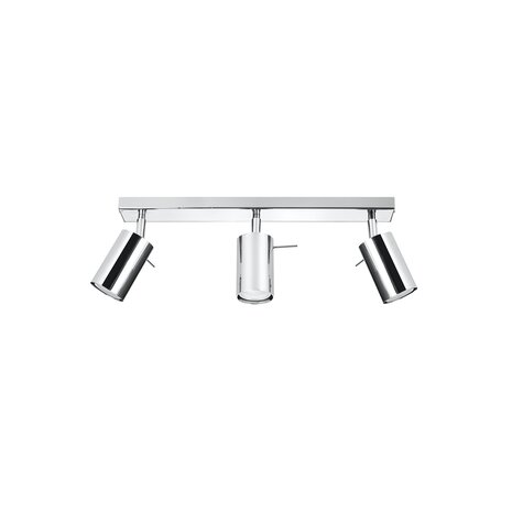 Sollux Lighting LED Deckenspot Chrom RING - 3 x GU10 Fassung - exkl. LED's