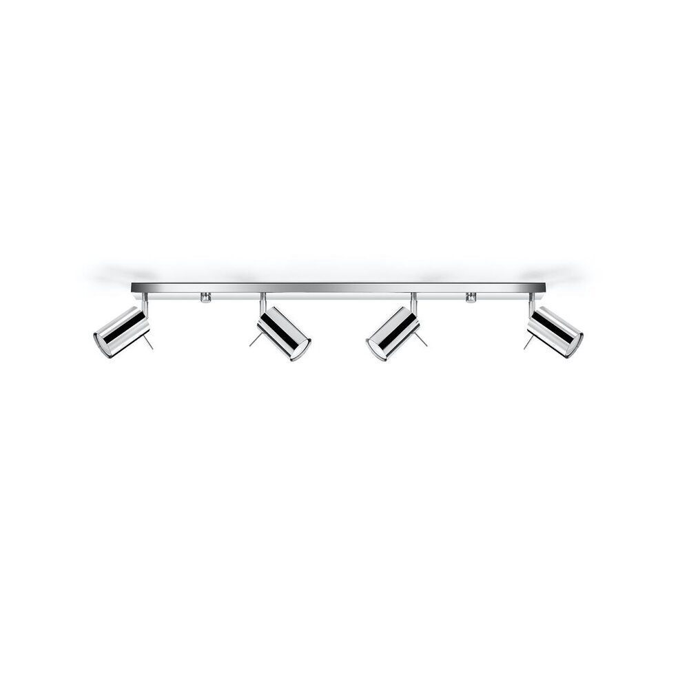 Sollux Lighting LED Deckenspot Chrom RING - 4 x GU10 Fassung - exkl. LED's Sollux Lighting LED Deckenspot Chrom RING - 4 x GU10 Fassung - exkl. LED's