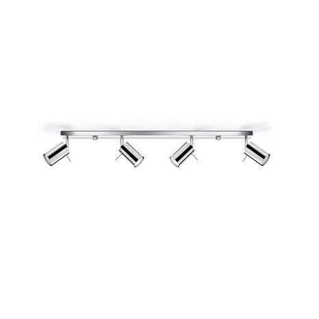 Sollux Lighting LED Deckenspot Chrom RING - 4 x GU10 Fassung - exkl. LED's Sollux Lighting LED Deckenspot Chrom RING - 4 x GU10 Fassung - exkl. LED's