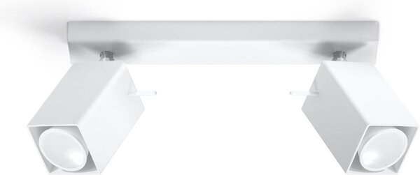 SOLLUX Lighting Group LED Deckenspot Weiß MERIDA - 2 x GU10 Fassung - exkl. LED's SOLLUX Lighting Group LED Deckenspot Weiß MERIDA - 2 x GU10 Fassung - exkl. LED's