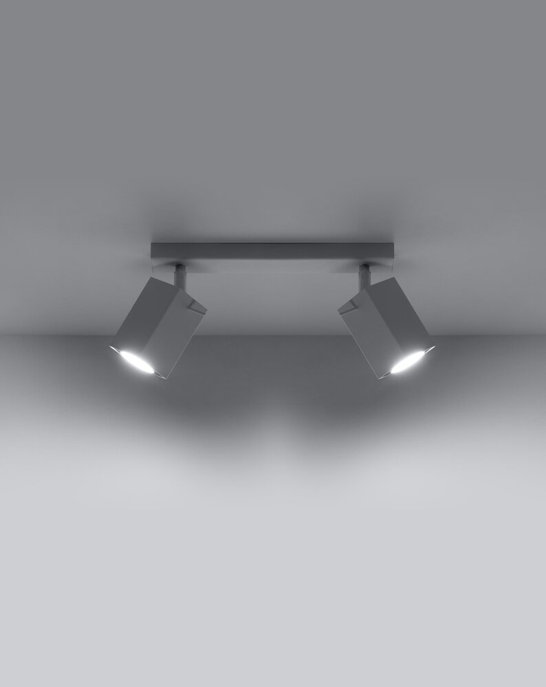 Sollux Lighting LED Deckenspot Weiß MERIDA - 2 x GU10 Fassung - exkl. LED's