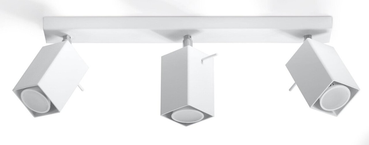 Sollux Lighting LED Deckenspot Weiß MERIDA - 3 x GU10 Fassung - exkl. LED's
