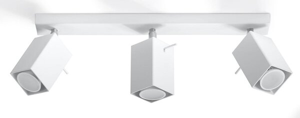 Sollux Lighting LED Deckenspot Weiß MERIDA - 3 x GU10 Fassung - exkl. LED's