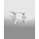 LED Deckenspot Weiß MERIDA - 4 x GU10 Fassung - exkl. LED's LED Deckenspot Weiß MERIDA - 4 x GU10 Fassung - exkl. LED's