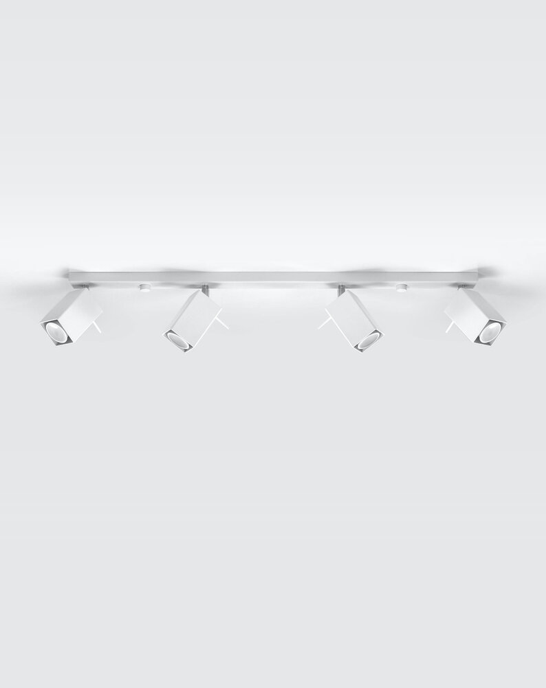 Sollux Lighting LED Deckenspot Weiß MERIDA - 4 x GU10 Fassung - exkl. LED's Sollux Lighting LED Deckenspot Weiß MERIDA - 4 x GU10 Fassung - exkl. LED's